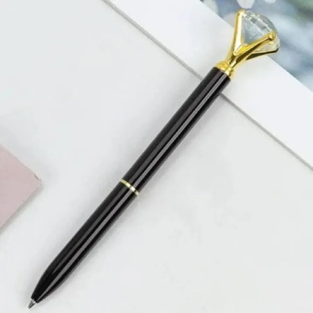 Diamond topped pen with pen holder 💎